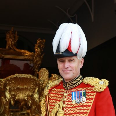 Master of The Horse, Lieutenant Colonel   Rupert Ponsonby, 7th Baron de Mauley  TD 